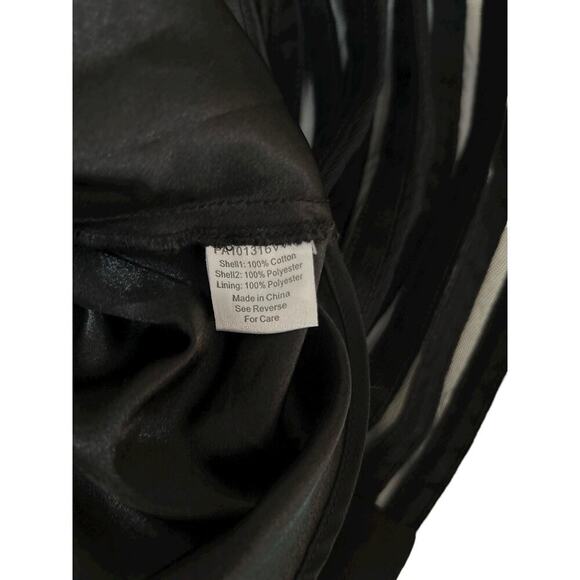 Black Velvet Burnout Corset Strapless Sweetheart Mini Striped Whimsigoth Hoco XS - Picture 7 of 8